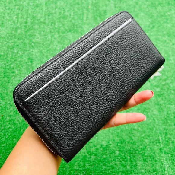 Kate Spade Glitter Large wallet Black - Picture 9 of 16